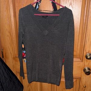 H&M Charcoal Knit Top